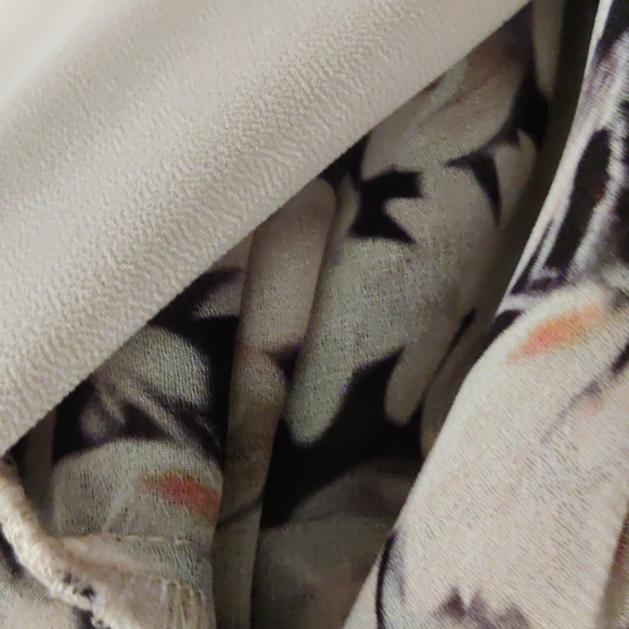 ALL SAINTS Victoria Magnolita Women's Floral Pink & Black Dress Size 0 - Picture 11 of 15